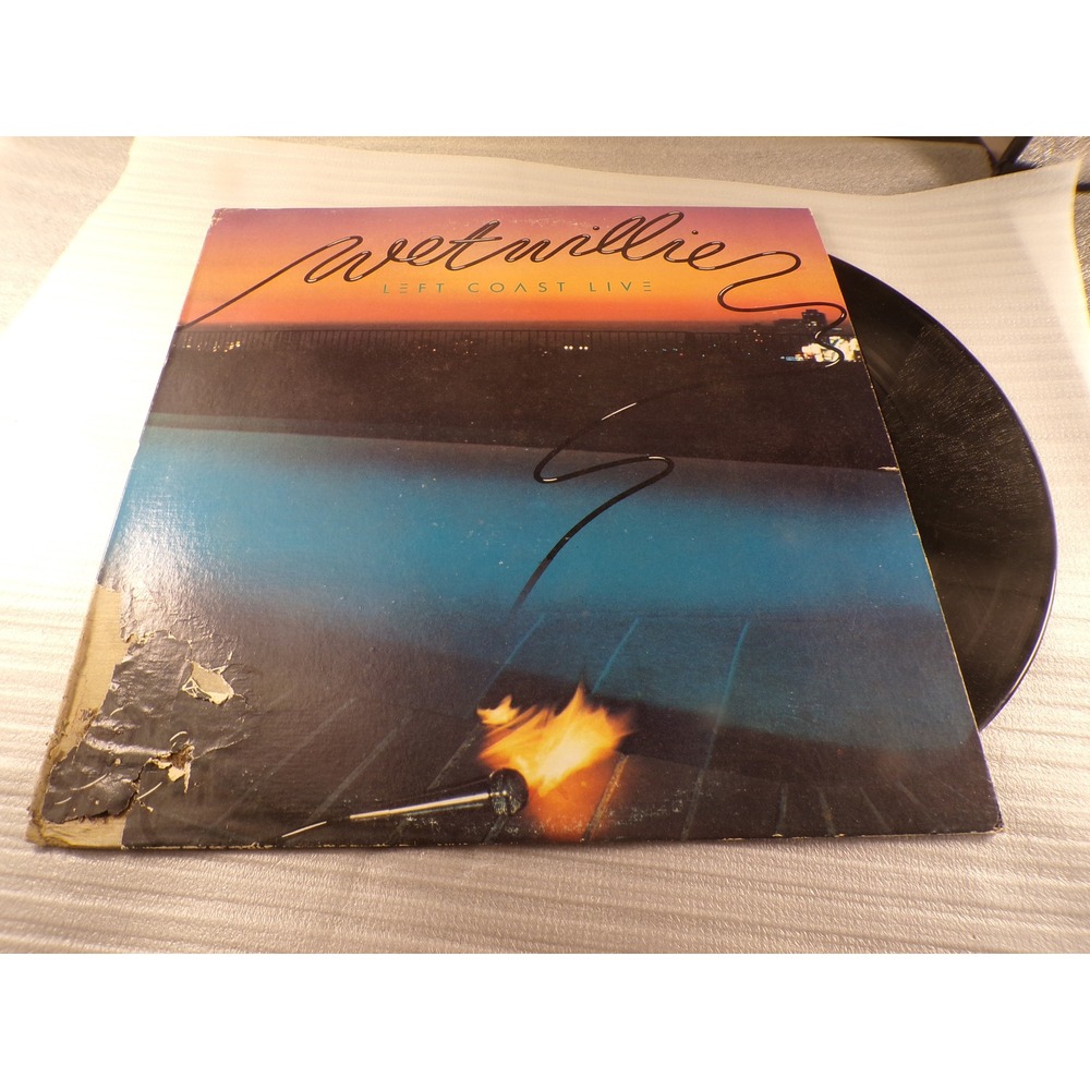 Wet Willie Left Coast Live Vinyl LP 1977 Capricorn Records CP 0182 Southern Rock